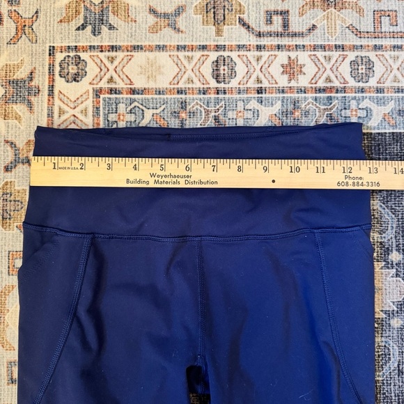 Victorias Secret Sport Women’s Royal Blue Knockout Mesh Back Leggings Size Small - Picture 11 of 13